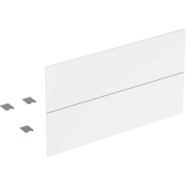 Geberit Set Schubl.-Frt für ONE US, 2 Schubl. für WT B: 90cm, weiß glänzend