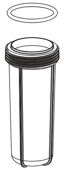Gruenbeck Filterglocke schwarz zu Feinfilter 3/4"-1 1/4 (Umkehrosmo Gruenbeck Filterglocke schwarz zu Feinfilter 3/4"-1 1/4 (Umkehrosmo