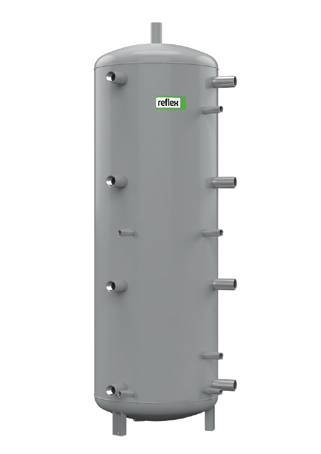 Reflex Pufferspeicher ohne Dämmung Storatherm Heat H 1500/1, 6 bar
