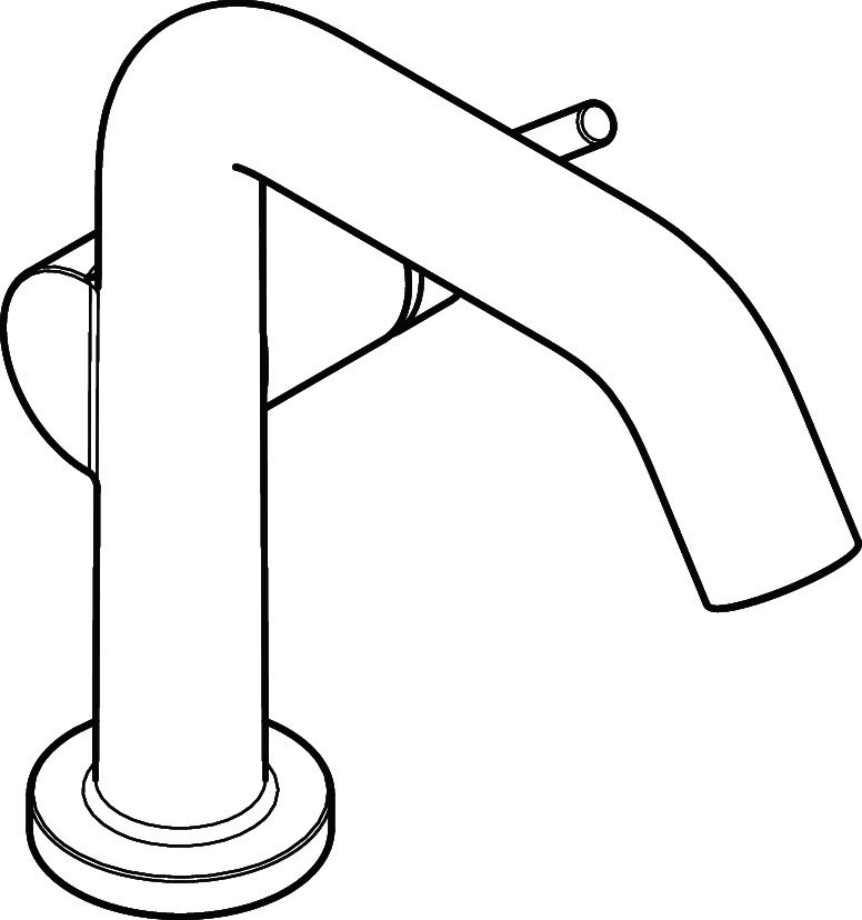 Hansgrohe WTM 110 Tecturis S Fine CoolStart mit Push-Open Ablaufgarnitur BBR