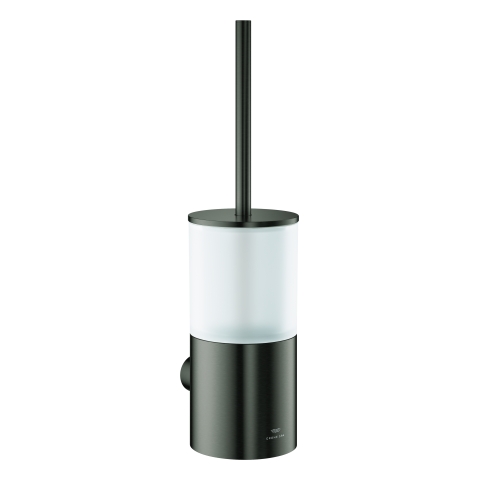 GROHE Toilettenbürstengarnitur Atrio 40892 Wandmontage hard graphite geb.