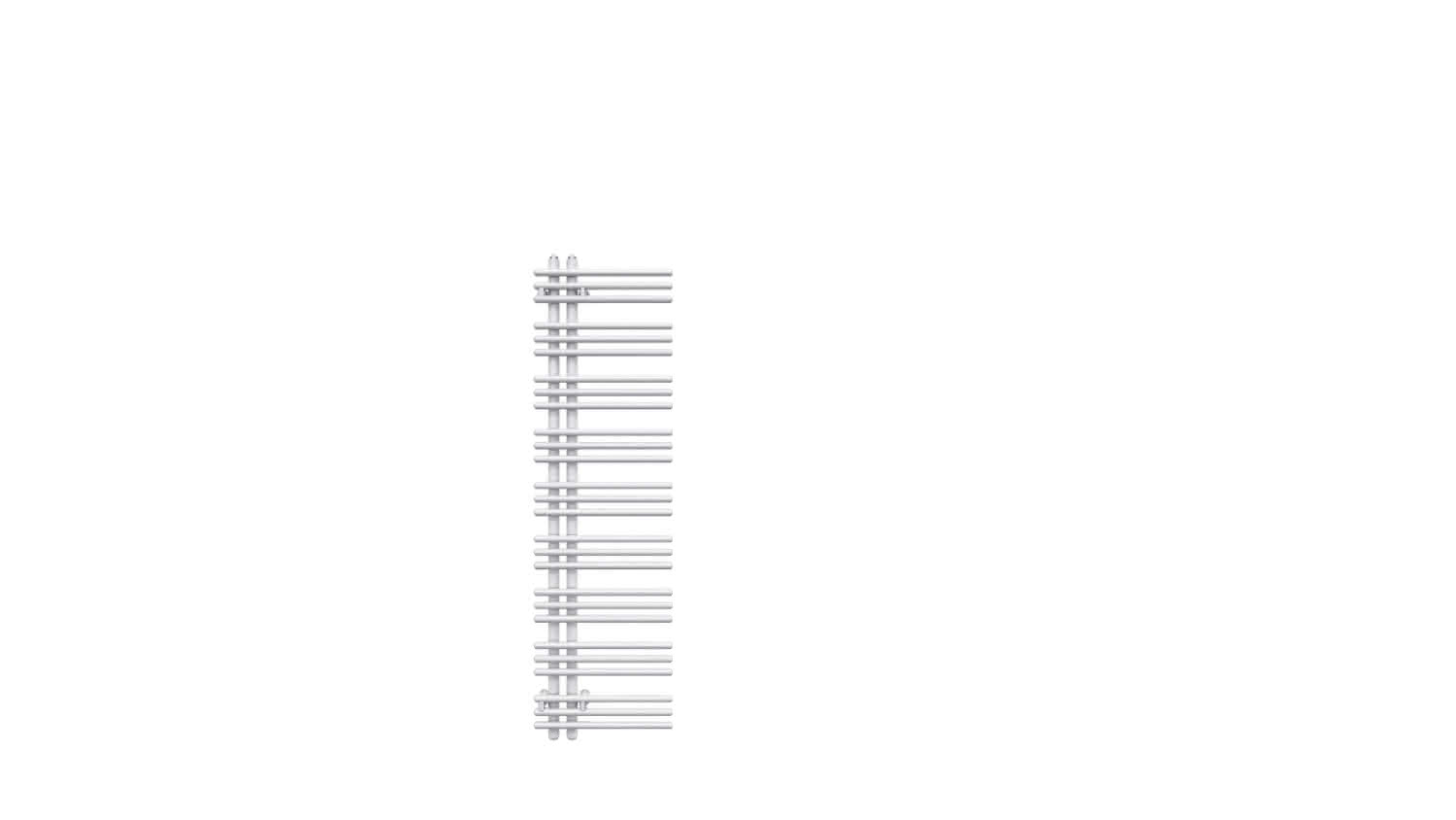 Zehnder Yucca RAL 9016 BH=1304mm BL=378mm YA 130-040