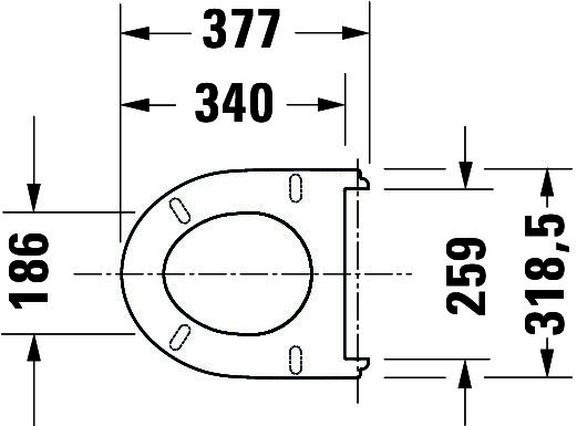 DU Kinder WC-Sitz Duravit No.1, Weiß Scharniere edelstahl,m. Absenkautomatik