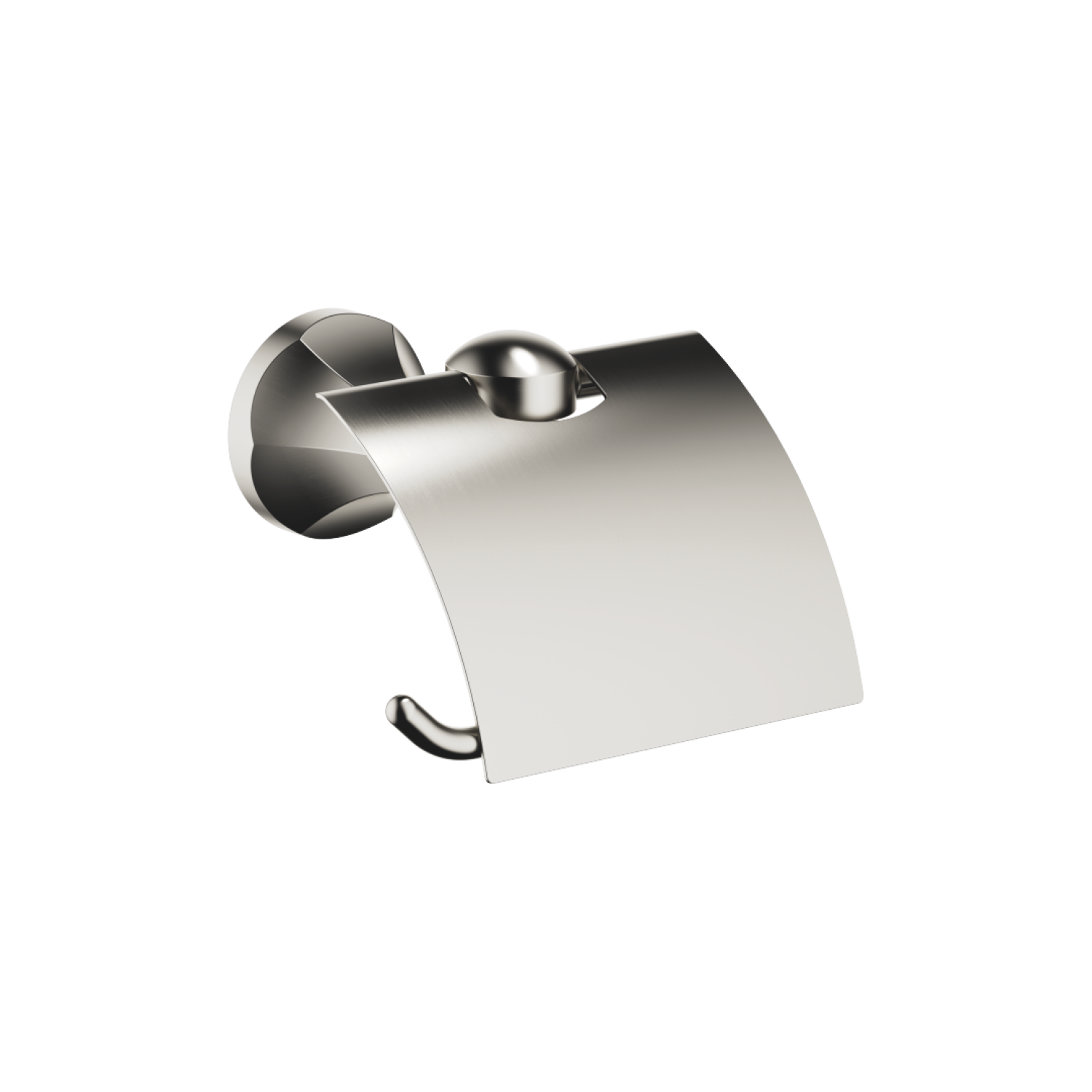 DO Papierrollenhalter mit Deckel MADISON 83510361 Platin gebürstet