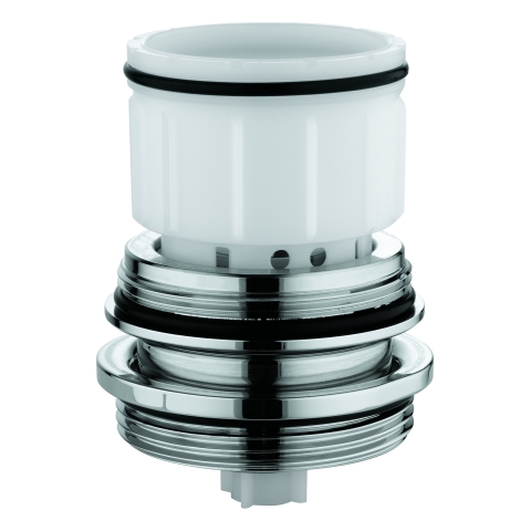 GROHE Deckel 43248 komplett für Rondo A.S. mit Gewindering Metall