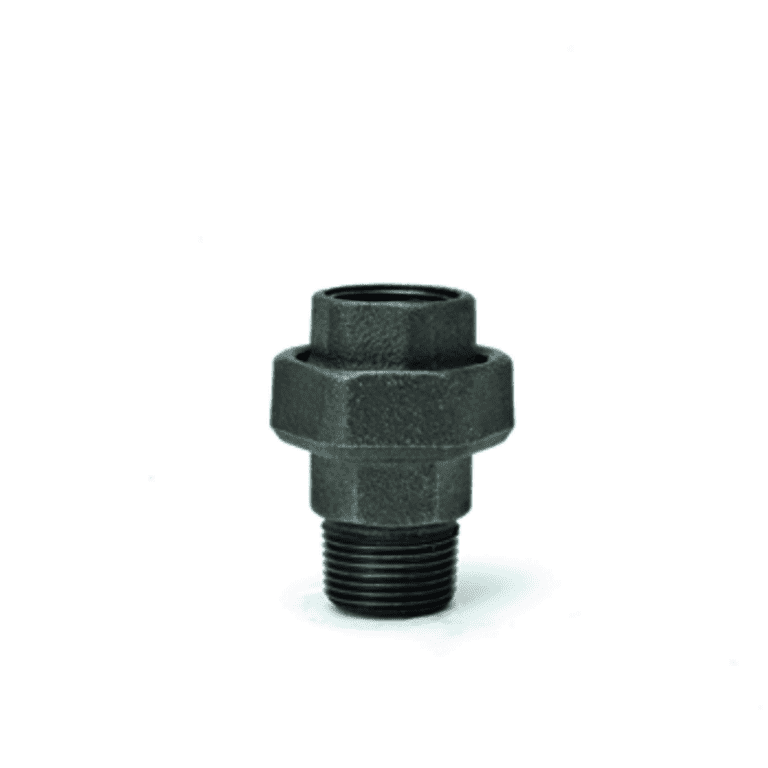 gebofittings Temperguss Gewindefittings 331 - Verschraubung flach 2", schw. gebofittings Temperguss Gewindefittings 331 - Verschraubung flach 2", schw.