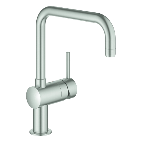 GROHE EH-Spültischbatterie Minta 32488 DN15 U-Auslauf supersteel
