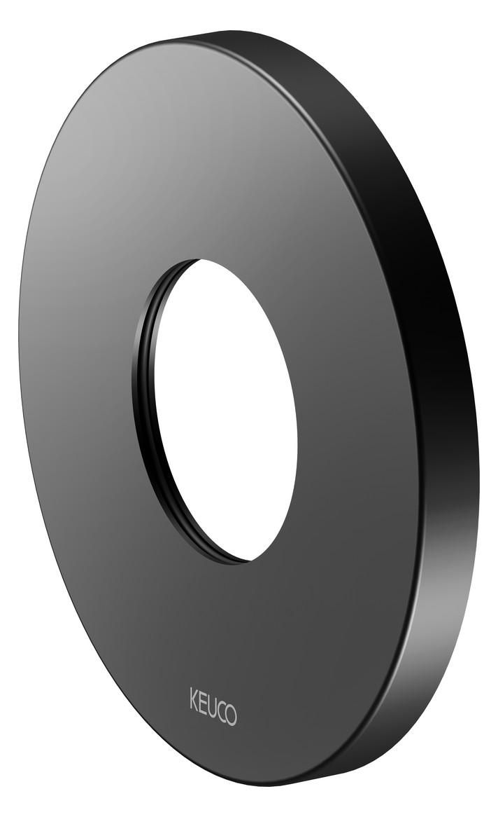 KEUCO Wandrosette IXMO 59553 f.Thermostat, rd. 105mm D sw
