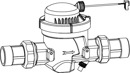 Gruenbeck Wasserzähler DN 40, V1