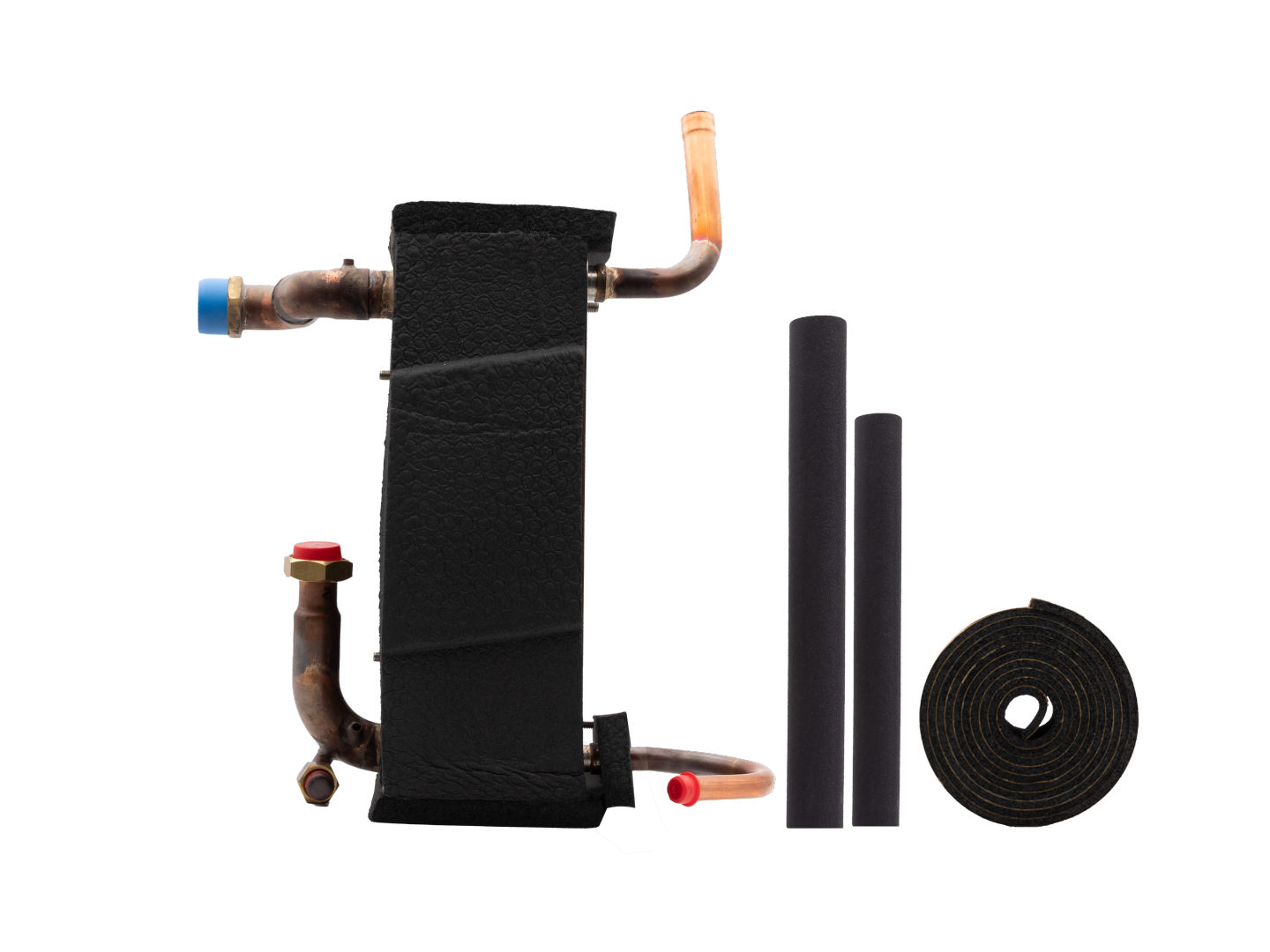 Platten-Wärmeübertrager Kondensator mit Isolierung für dynamic 16