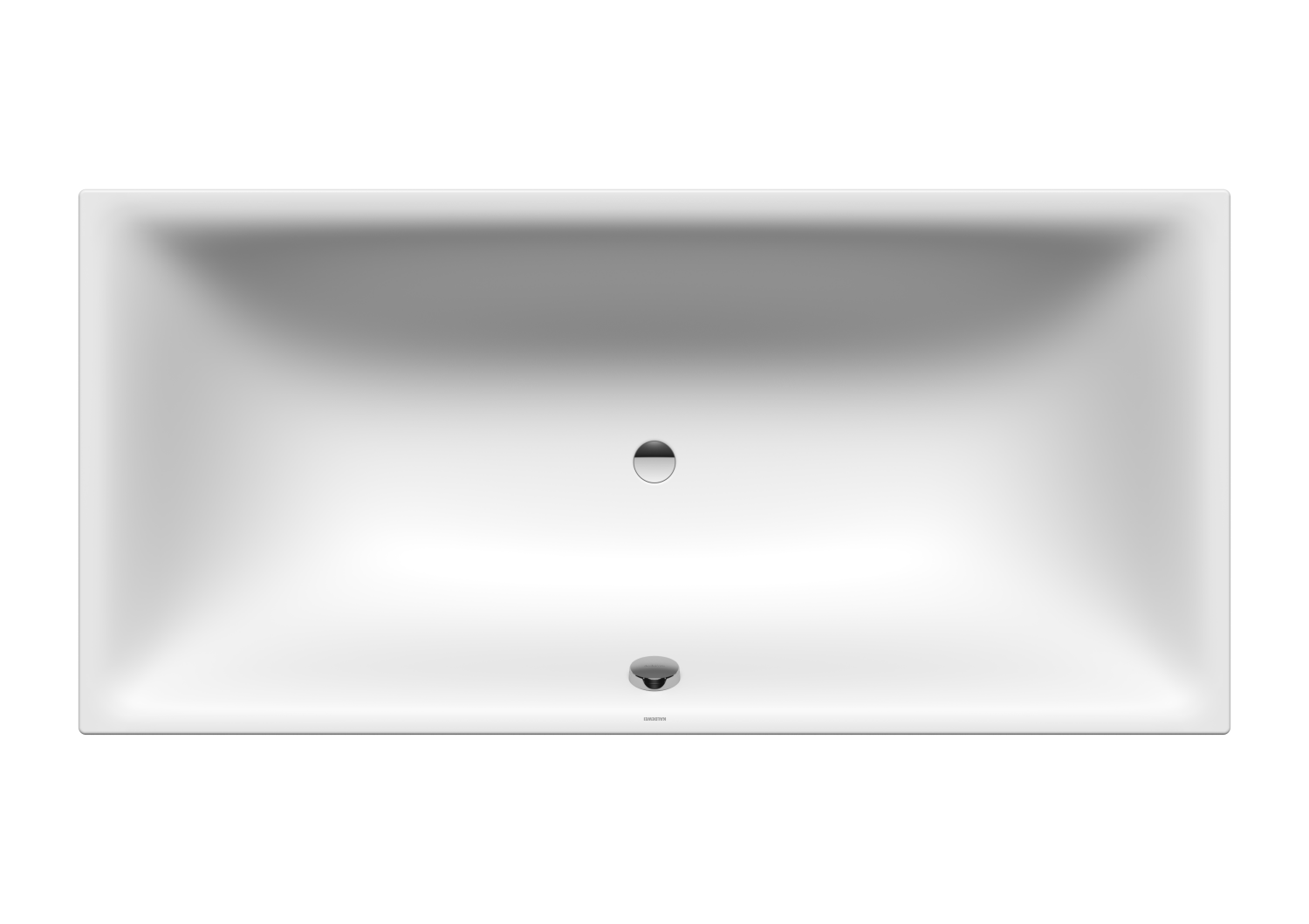 KA BW SILENIO Mod.676,1800x800mm, alpinweiß matt