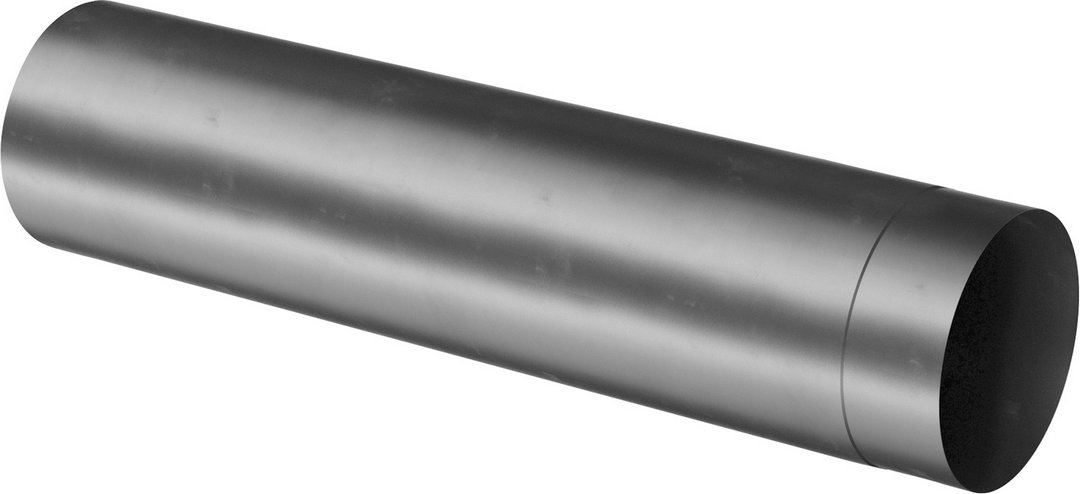 BOSCH Abgaszubehör FC-O60_80 Mantelverlängerung, schwarz, d:125,L:500