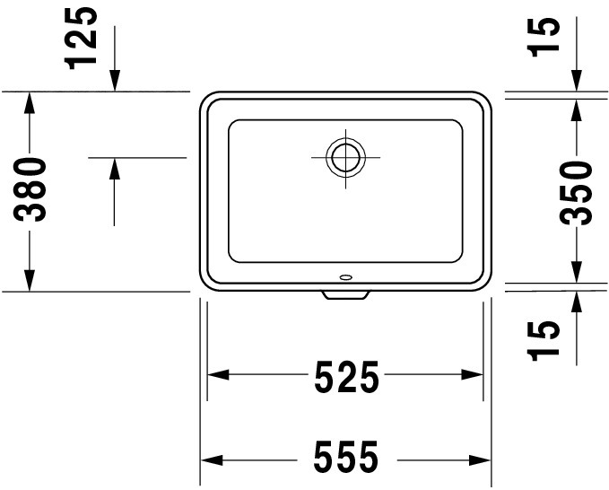 DU EBWT Design Classics 2nd floor 525 mm EB v.u., mit ÜL, o. HLB, weiß