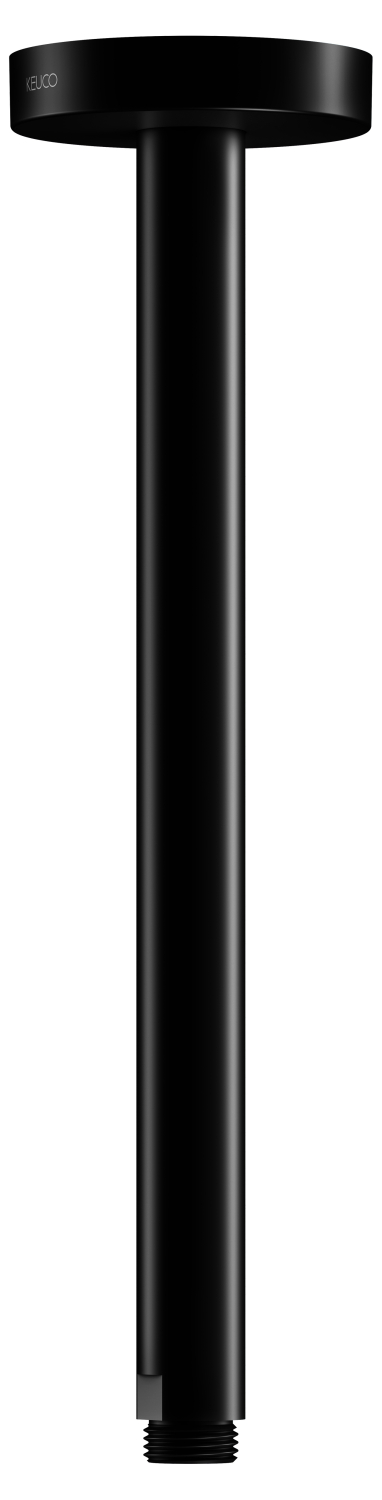 KEUCO Brausearm Elegance 51689 Deckenanschl. rd. 300mm sw