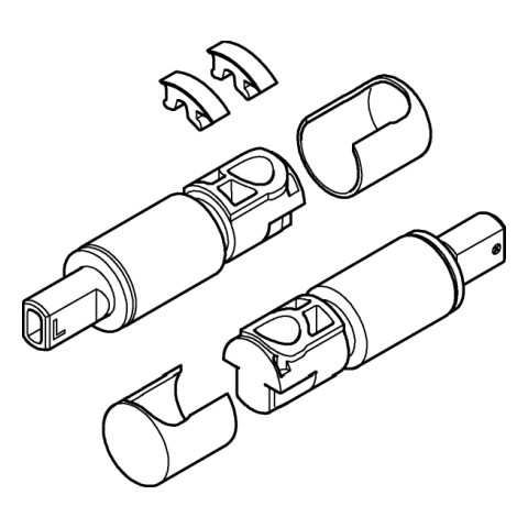 GROHE Stossdämpfer 49119 für WC Sitz und Deckel Essence