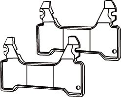 BOSCH Kesselunterbau KU 4, 140 mm hoch Material Grauguss
