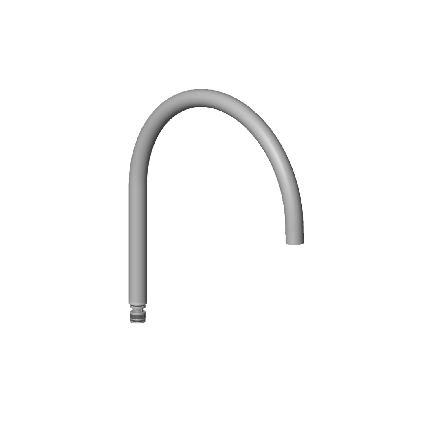 DO Auslauf ERSATZTEILE 90282220302 280 mm, 8 l/min. Platin gebürstet