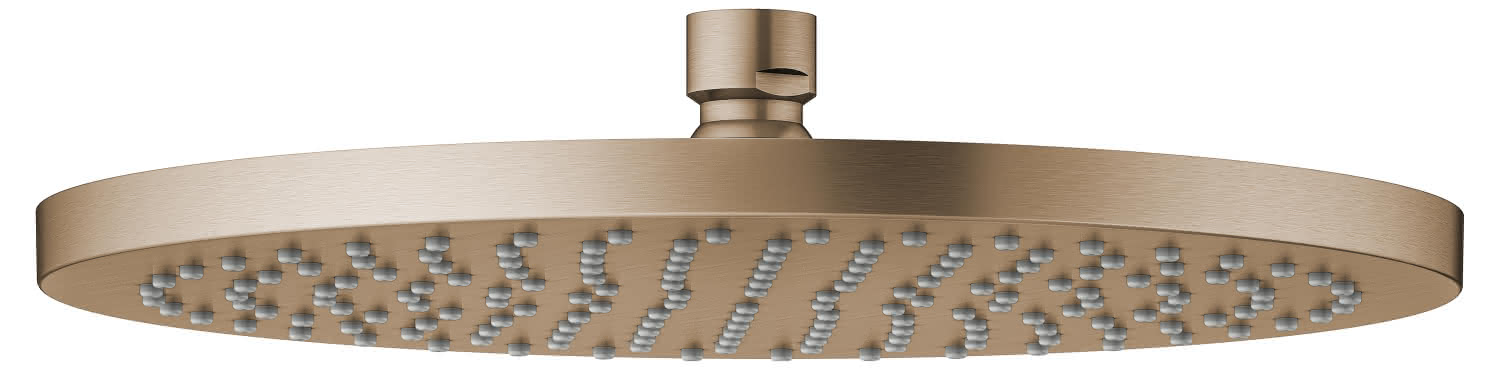 KEUCO Kopfbrause 59886 rd. 250mm Bronze geb.