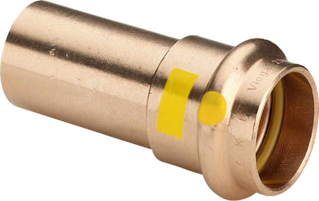 Viega Übergangsstück mit SC Profipress G 2613 für Gas in 15mm Rotguss