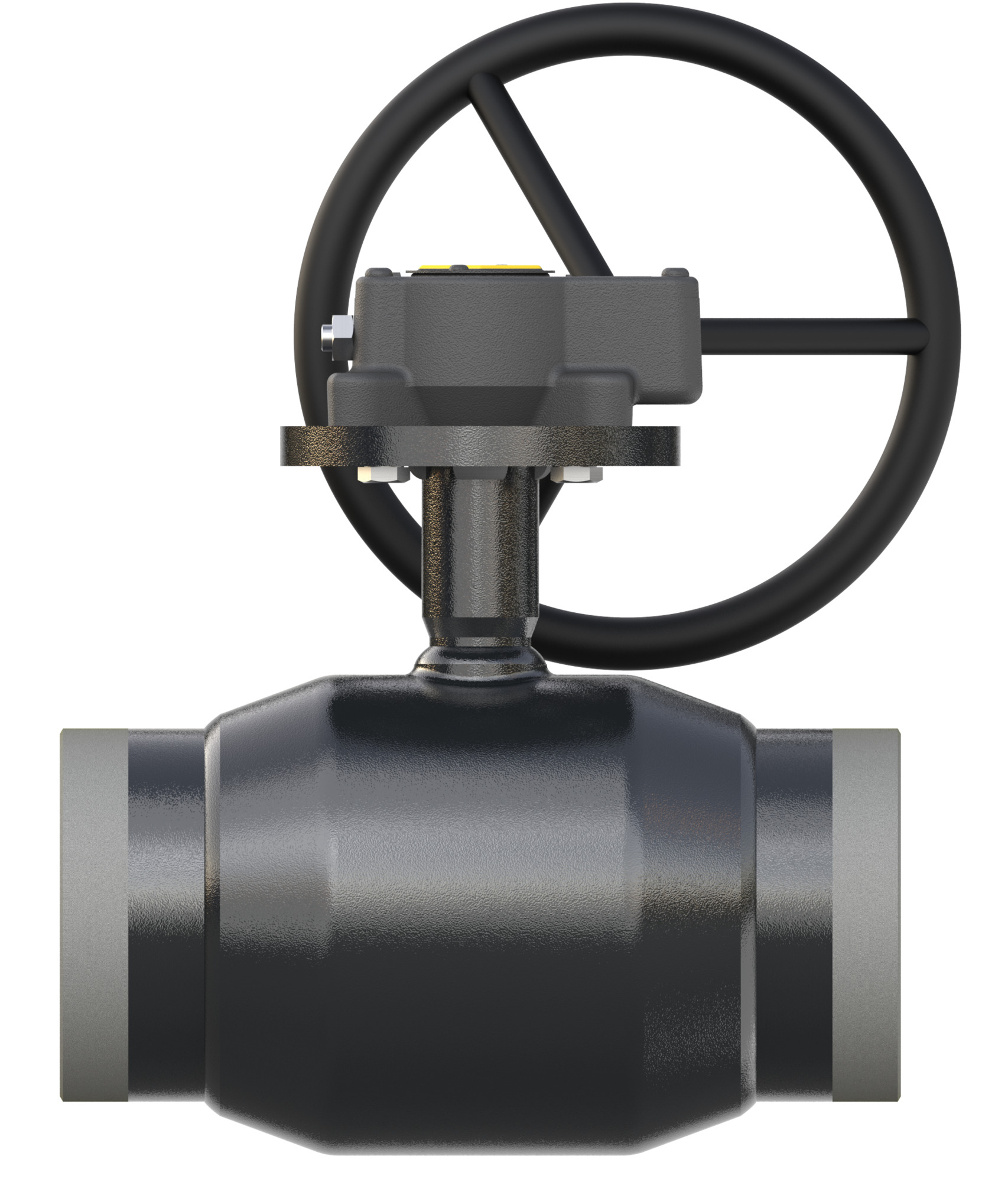Danfoss Kugelhahn JIP125.12G S-Getriebe m Handrad DN150 Kvs1900m3/h PN25 AE/AE