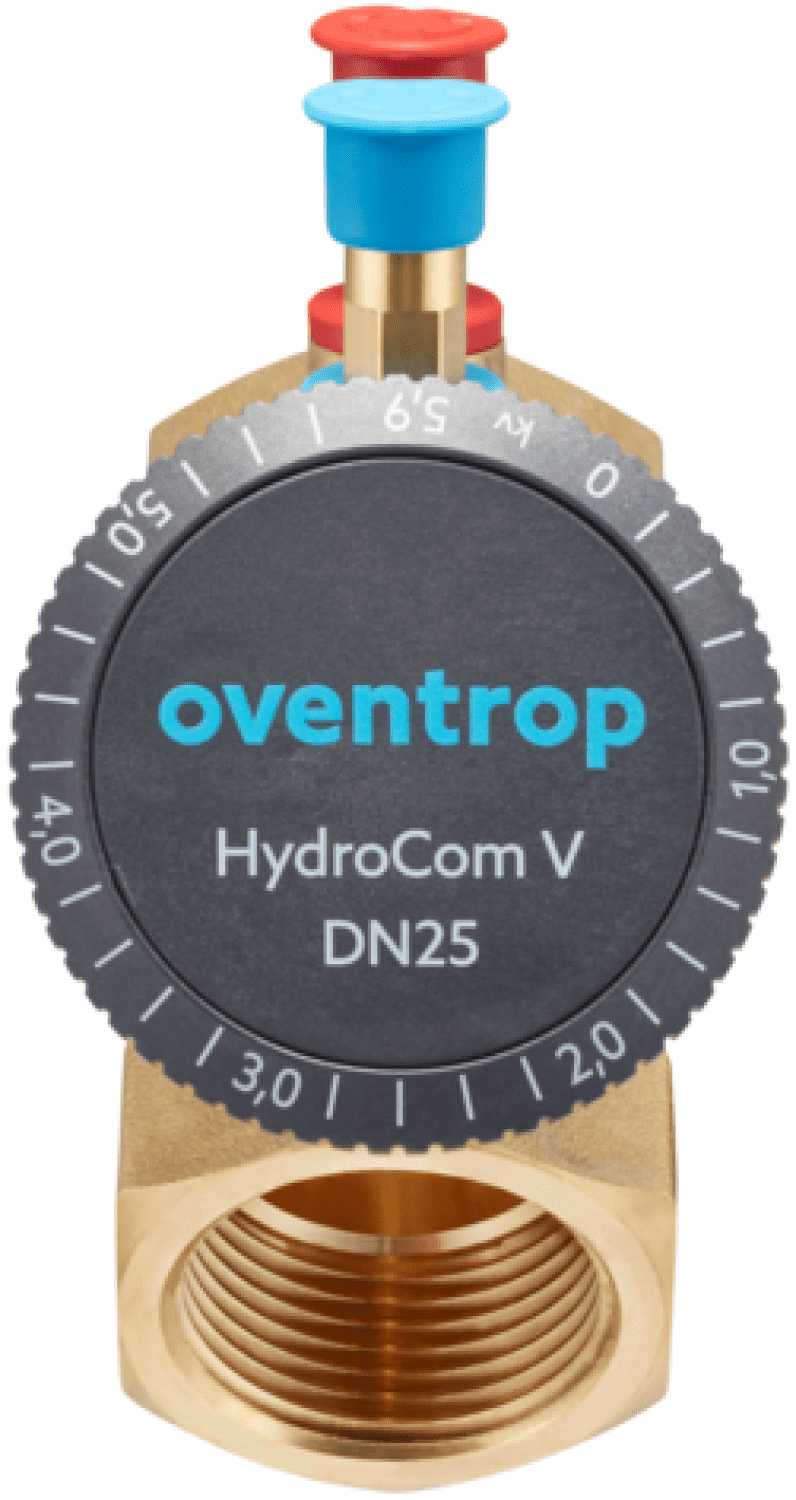 Strangregulierventil HydroCom V PN16 DN20, Rp3/4 IG, HydroPort, EZB