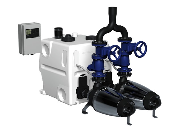 GRUNDFOS Fäkalienhebeanlage Multilift MD1.80.80.15.4.50D/450.SE