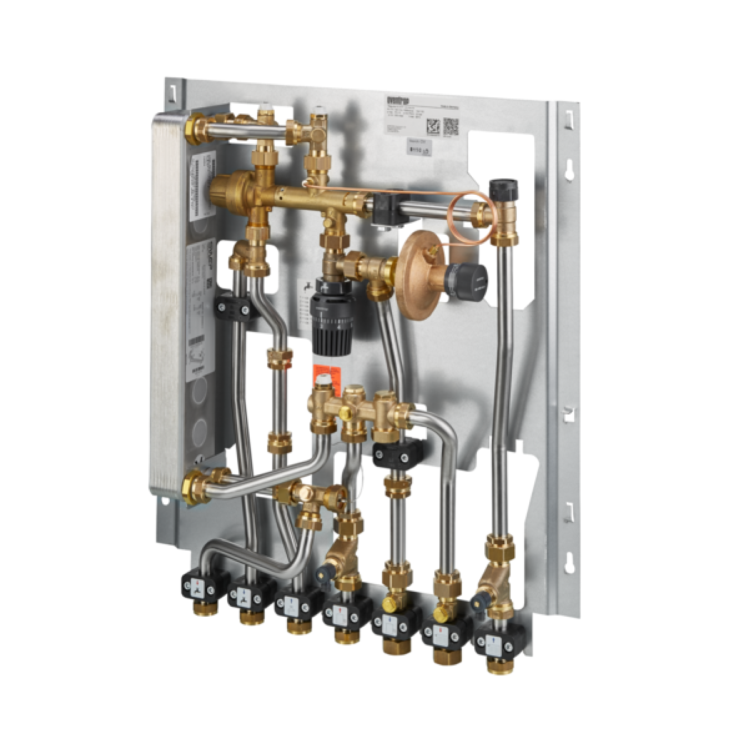 OVENTROP-Wohnungsstation Regudis W-HTF WÜ nickel, 17 l/min, direkter HK