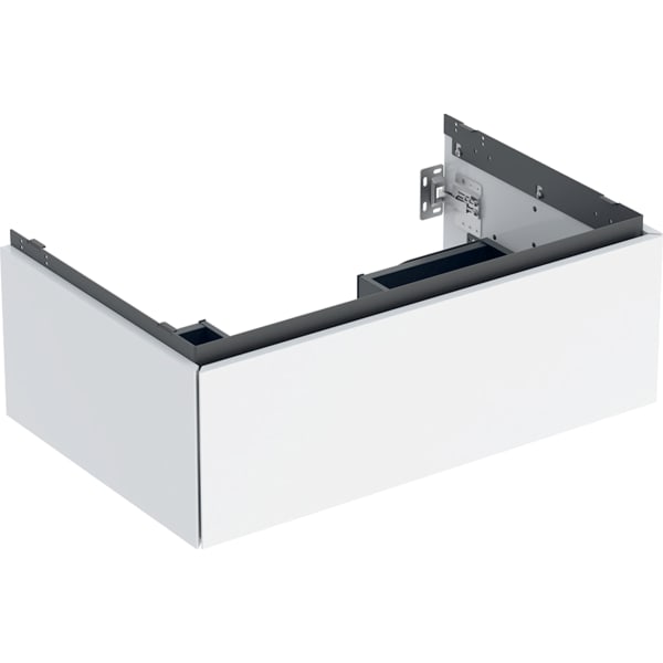 Geberit ONE Unterschrank für WT/-Platte 1 Schubl., 74x26,6x47cm, weiß hgl.