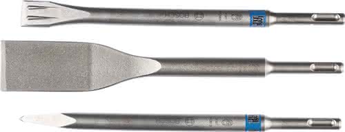 Meißel-Set SDS-plus SDS-plus 3-tlg.selbstschärfend L.250/250/260mm Meißel-Set SDS-plus SDS-plus 3-tlg.selbstschärfend L.250/250/260mm