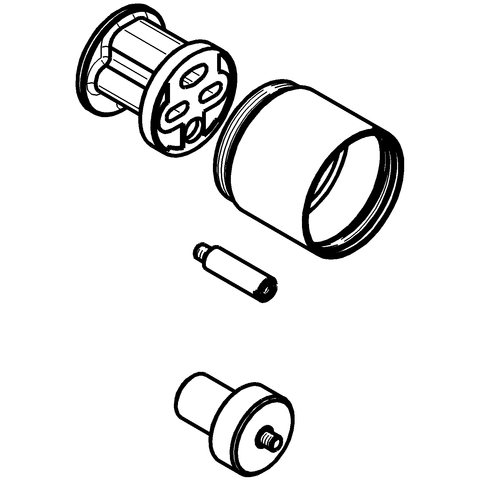 GROHE Verlängerungsset 440353 30mm 1/2'' für Eichelberg Unterputz-Wannenbatterien