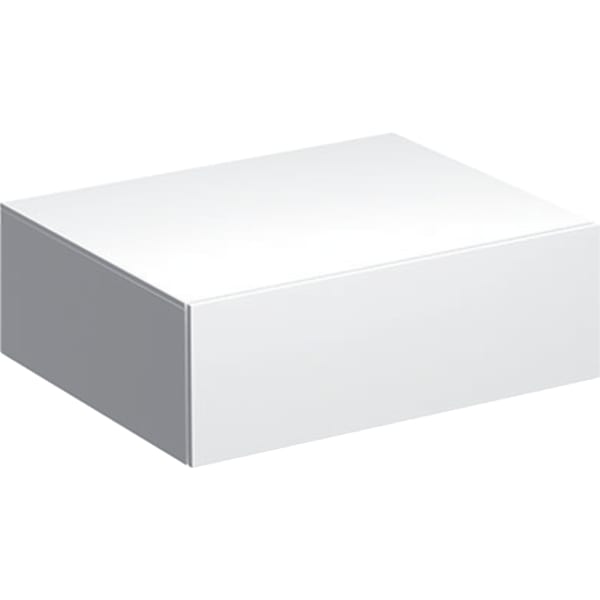 Geberit Xeno2 Seitenschrank mit 1 Schublade 58x20x46,2cm, weiß