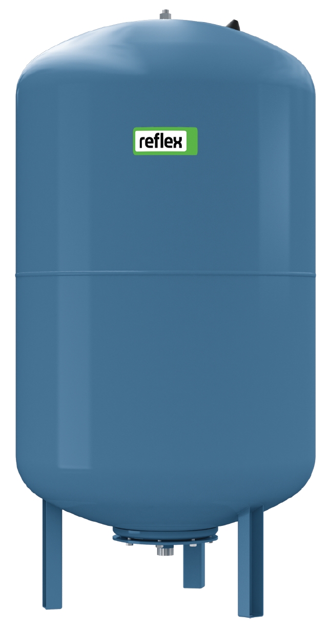 Reflex Membran-Druckausdehnungsgefäß Refix DE 100, blau, 10 bar Reflex Membran-Druckausdehnungsgefäß Refix DE 100, blau, 10 bar