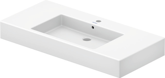 DU Möbelwaschtisch Vero 1050 mm mit ÜL, mit HLB, 1 HL, weiß