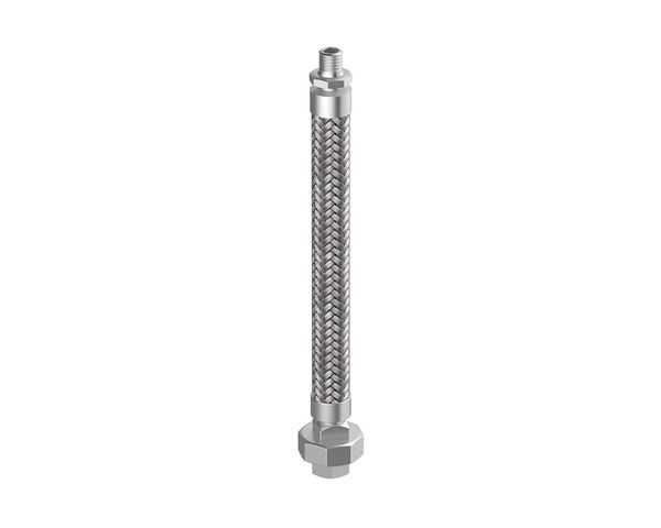 Flamco Gas-Druckschlauch 1" IG/AG, 500 mm, DVGW
