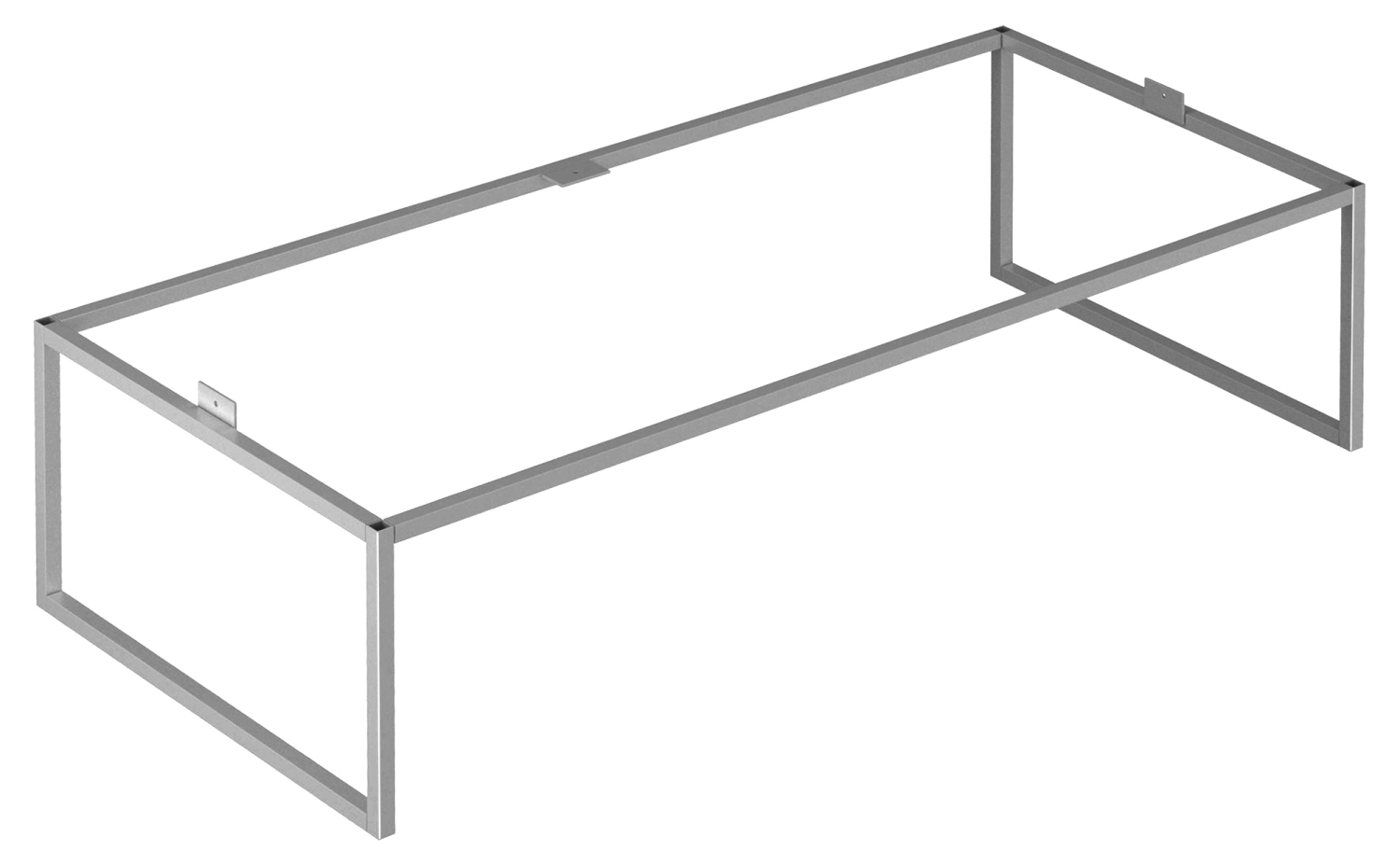 KEUCO Bodengestell X-Line 33198, trüffel, 1000x255x470mm