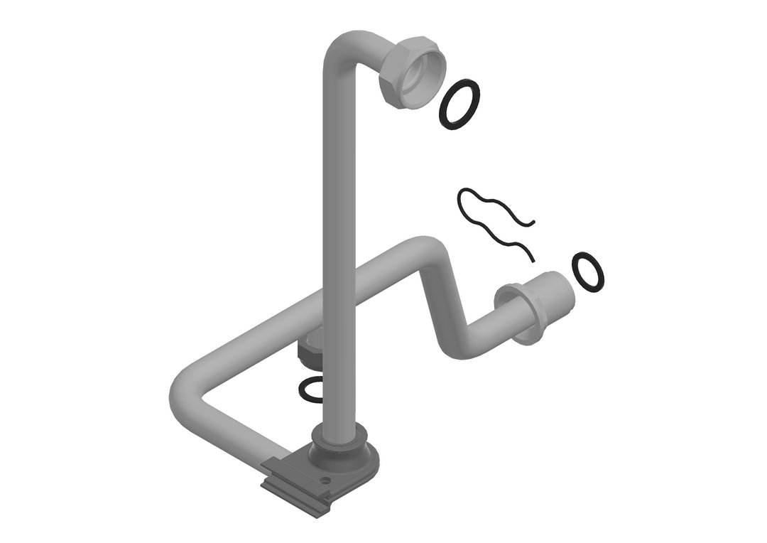 BOSCH Ersatzteil TTNR: 87107257460 Vorlaufrohr