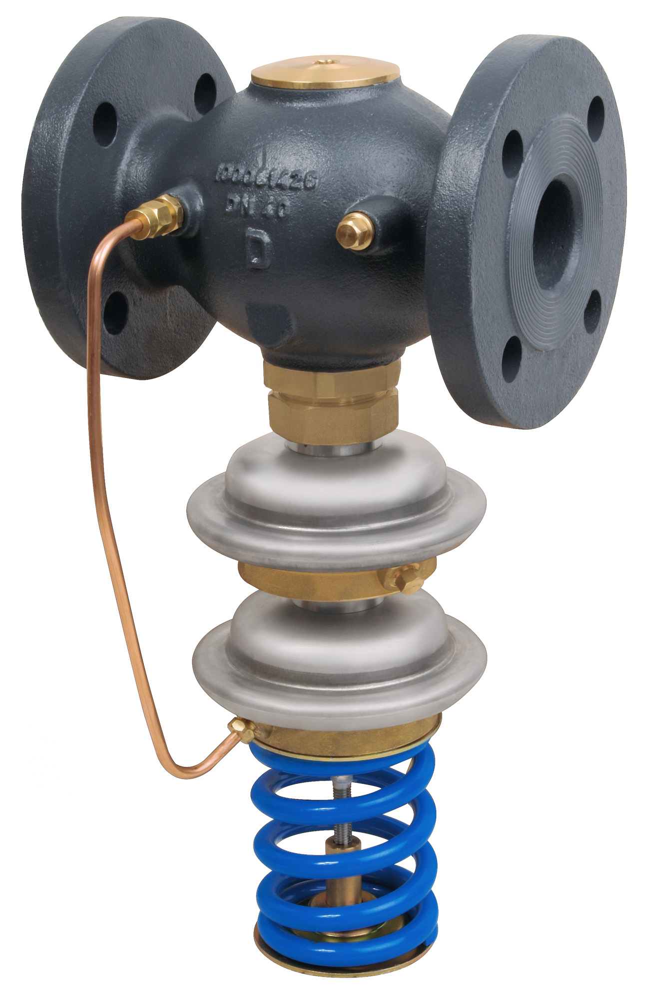 Danfoss Sicherh.-Überströmv., SAVA 50 Flansch, 1-4,5 bar, Kvs 25, PN25