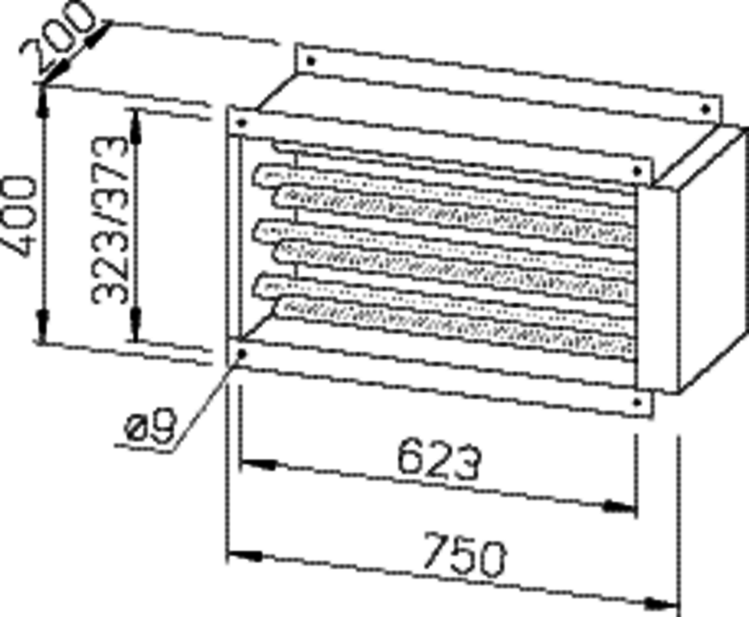 Helios EHR-K 15/60/30-35 Elektro-Heizreg. 14,4KW 400V,rechteckig