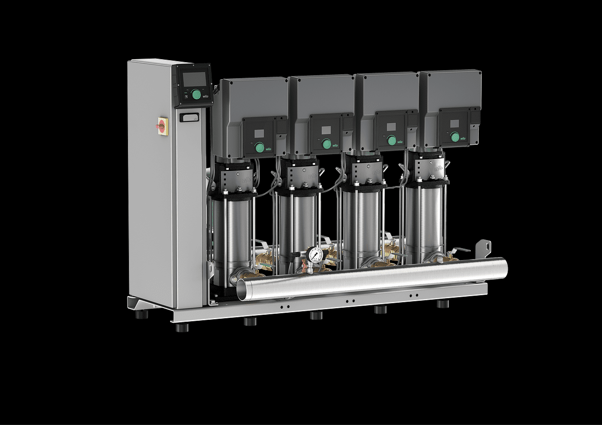 Wilo Mehrpumpenanlage SiBoost2.0 Smart 4HELIX VE1010,R3,7.5kW