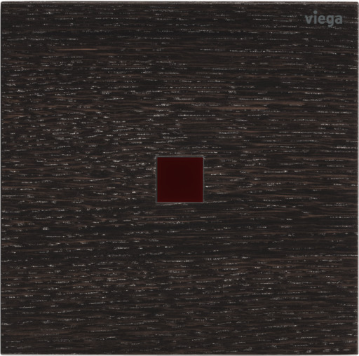 Viega Urinal Ausstellungsplatte VfM 200 8620.29 aus Holz Eiche gebeizt Viega Urinal Ausstellungsplatte VfM 200 8620.29 aus Holz Eiche gebeizt
