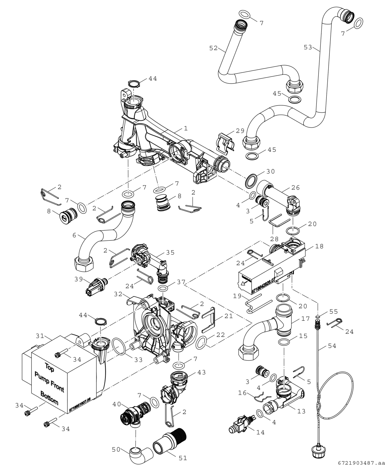 BOSCH Gas-Brennwertgerät, Kompaktmodul Condens GC5300i WM 24/120 23