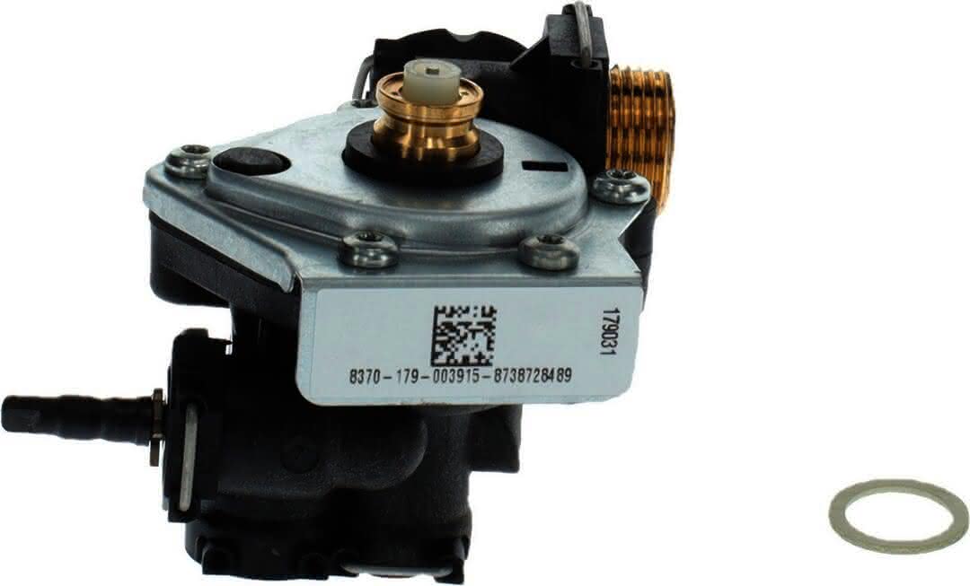 BOSCH Ersatzteil TTNR: 8738728795 Wasserarmatur (schwarz) (Oval-Membran)