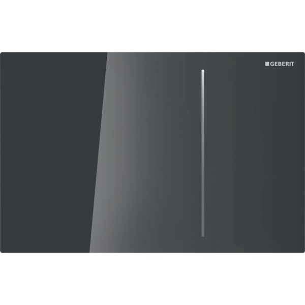 Geberit Sigma70 BetPl., für 2-Mengen-Spülung hydr. Auslösung, Glas schwarz Geberit Sigma70 BetPl., für 2-Mengen-Spülung hydr. Auslösung, Glas schwarz