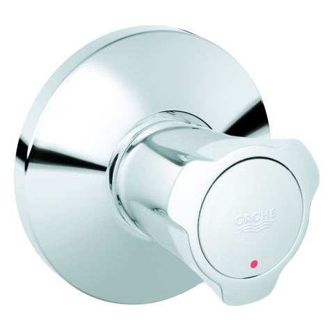 GROHE UP-Ventil Oberbau Costa 19809_1 Markierung rot Einbautiefe 20-80mm chrom