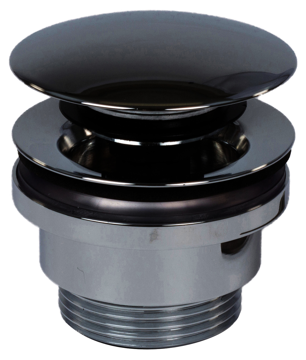 KEUCO Ablaufgrt. G 1 1/4 Arm.-Zub. 59902 Push-Open Nickel geb.