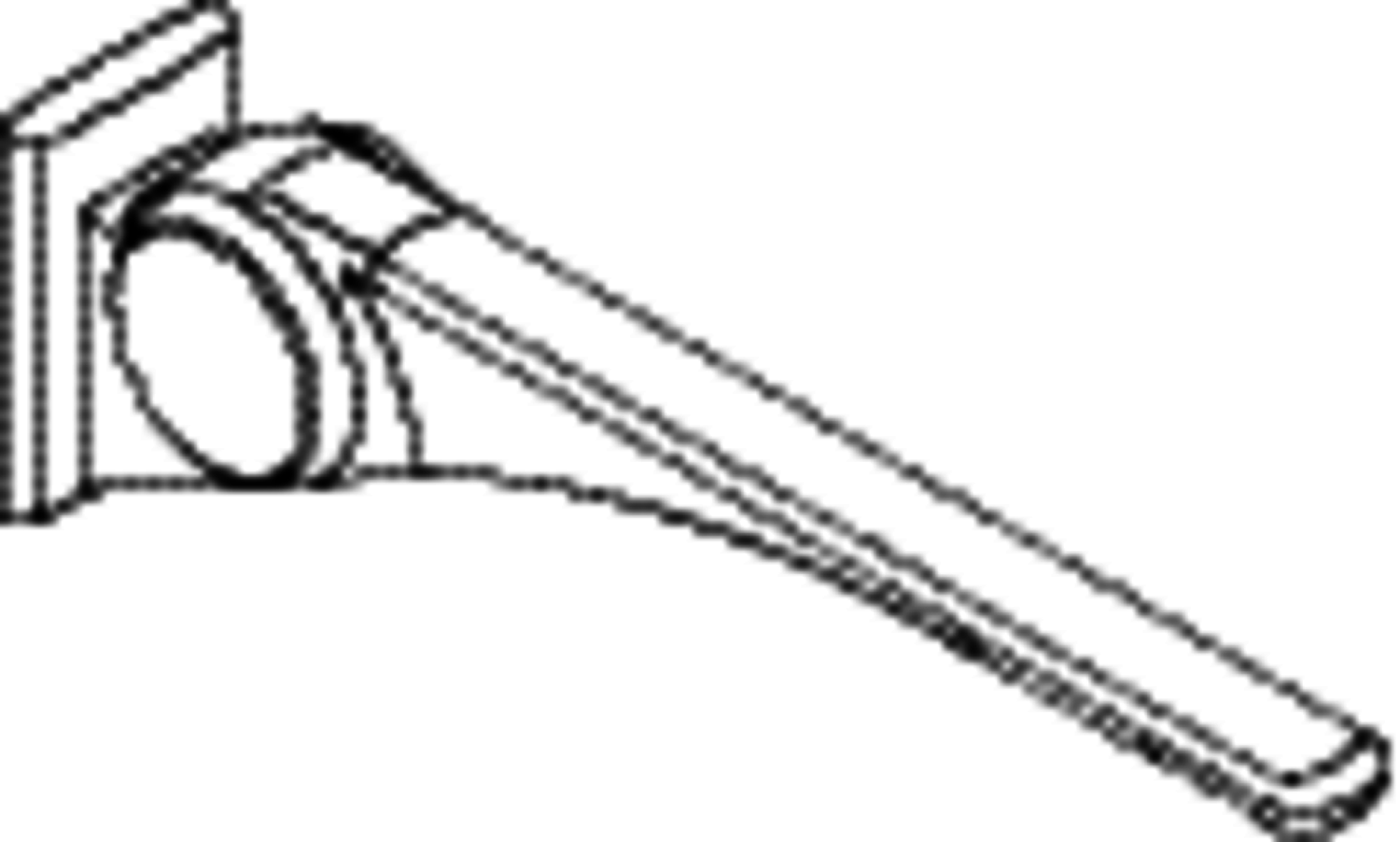 HEWI Stützklappgriff Basic,700 mm weiß hochgl.- weiß matt