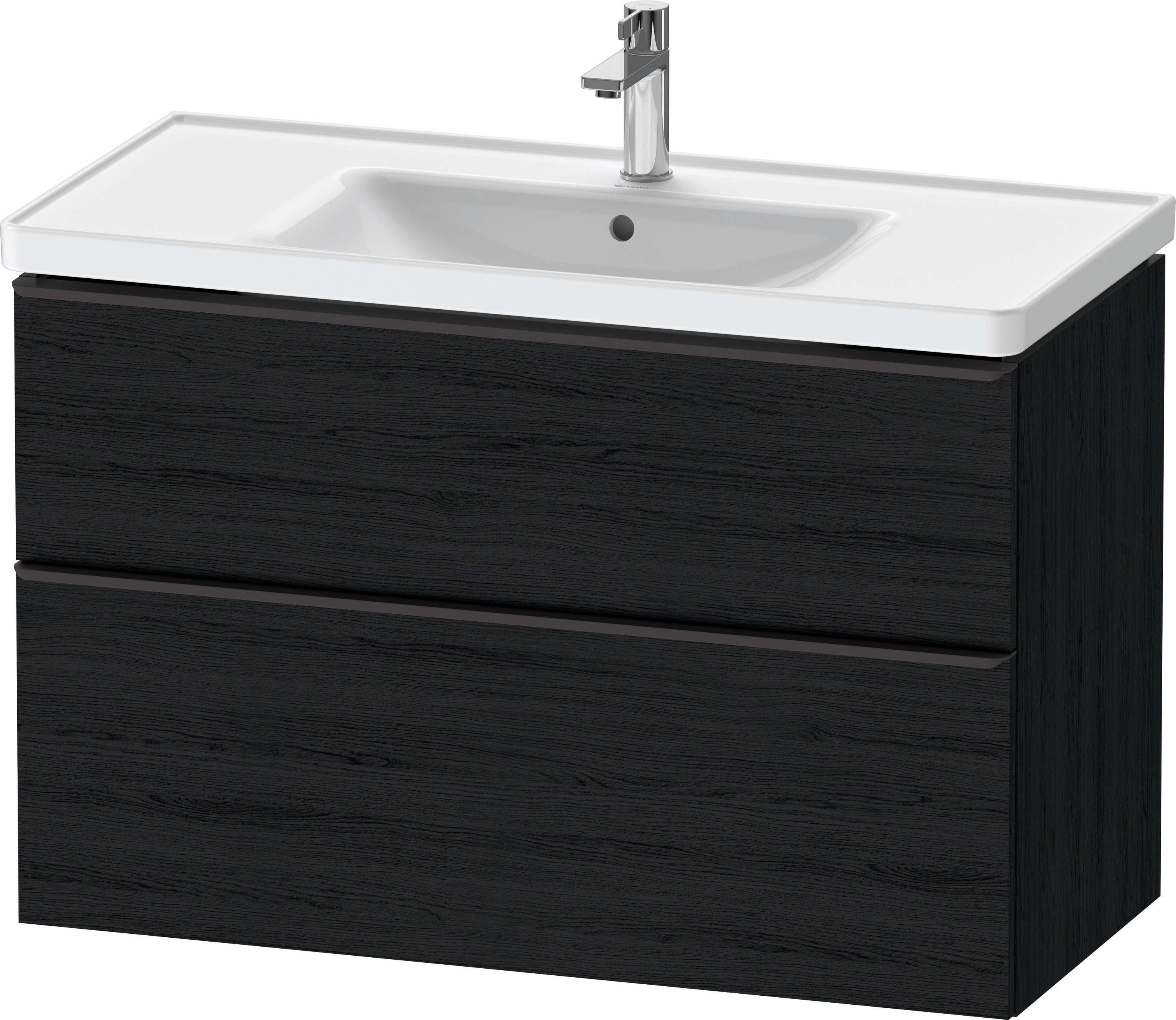 Duravit D-Neo WTU,Ausz:1,Schubk:1,GR:Dia.Schw 984x452x625mm,Wdh,Eiche Schwrz.Matt,Dek