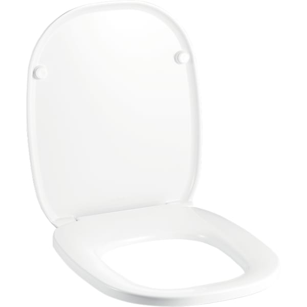 Geberit 500 WC-Sitz, ohne Absenkautomatik Bef. von oben, weiß