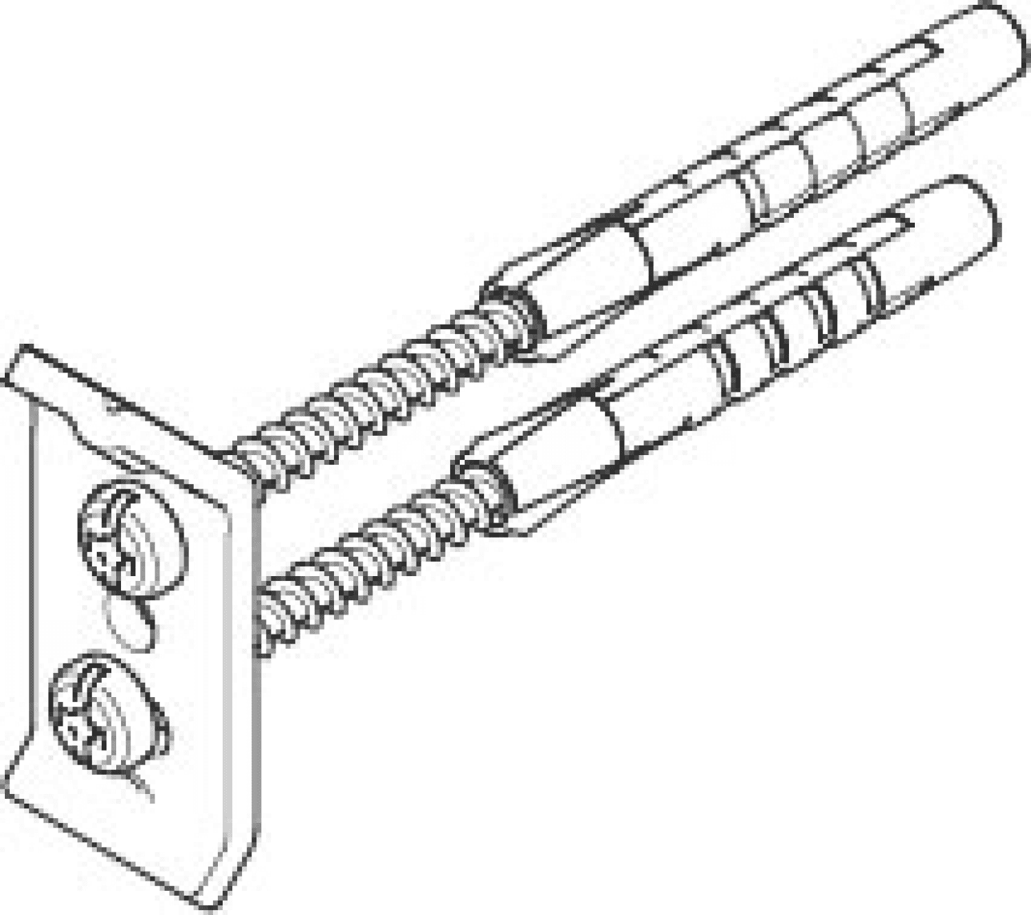 DO Befestigungssatz ERSATZTEILE 05172073600 40 x 60 x 20 mm