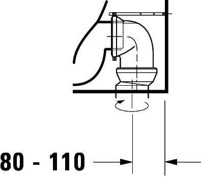DU SWC D-Neo 650mmm, weiß, rimless, TS, Abg.waagr., BTW, Bef.inkl.
